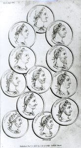 Portraits des empereurs romains, de 