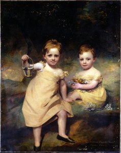 Double portrait de William Thorold Wood et Charles Thorold Wood - Henry Raeburn