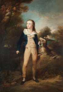 Maître Cathcart et chien, vers 1810 - Henry Raeburn