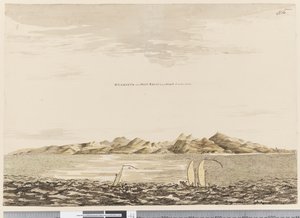 Page 16 Otaheite, quand la pointe Vénus est à S.O. par O. à 5 miles de distance, 1768-75 - Henry Roberts