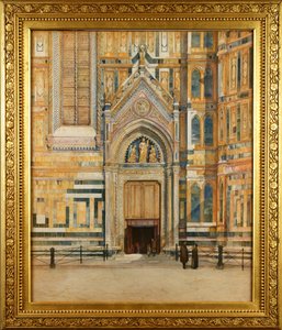 La porte sud du Duomo, Florence, Italie - Henry Roderick Newman