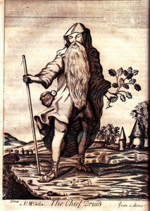 Le Chef Druide de Mona Antiqua Restaurata, 1723 - Henry Rowlands