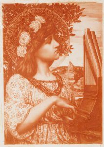 Sainte Cécile - Henry Ryland