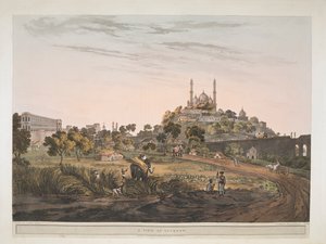 Vue de Lucknow, Inde 1809 - Henry Salt