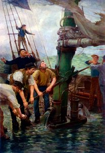 Tous aux pompes! - Henry Scott Tuke