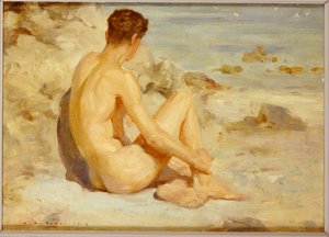 Garçon sur une plage, 1912