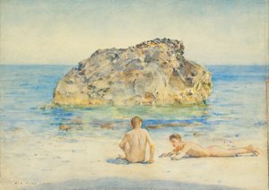 Les Baigneurs, 1921 - Henry Scott Tuke