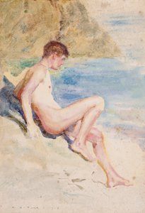 Le baigneur, 1910 - Henry Scott Tuke