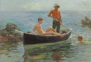 Le maillot orange, 1913