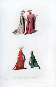 Robe de cour, 14e siècle