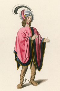Figure, c 1480, du British Museum, Royal MS 19 C VIII