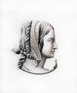 Coiffure, début du XVIe siècle, 1843 - Henry Shaw