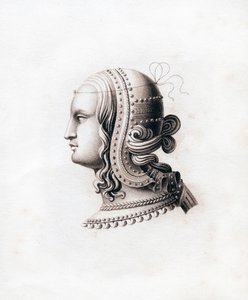 Coiffure, début du 16e siècle, 1843 - Henry Shaw