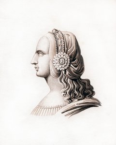 Coiffe, début du 16e siècle, 1843 - Henry Shaw