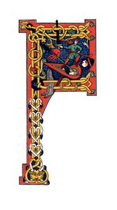 Lettre initiale F, 12e siècle - Henry Shaw