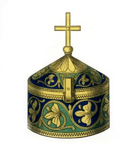 Pyx, 12ème siècle, 1843