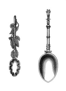 Cuillères, 16ème siècle, 1843
