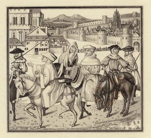 Le pèlerinage de Canterbury - Henry Shaw