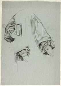 Trois esquisses de manches - Henry Stacy Marks