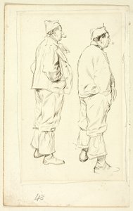 Deux croquis d