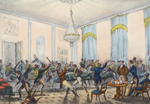 Une sacrée dispute en enfer, Mytton montre son combat - Henry Thomas (after) Alken