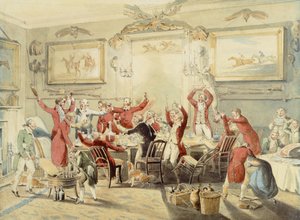 Chasse au renard : Le Toast - Henry Thomas Alken