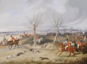 Scène de chasse, En pleine course - Henry Thomas Alken