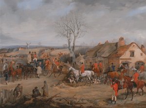 Scène de chasse : La rencontre - Henry Thomas Alken