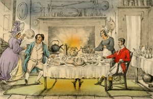 Le petit déjeuner de chasse de M. Jorrocks : une terrible surprise - Henry Thomas Alken