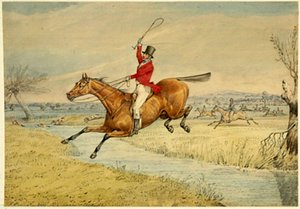 Au-dessus du Ruisseau - Henry Thomas Alken
