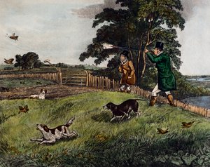 Chasse à la perdrix - Henry Thomas Alken