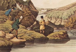 Pêche au saumon - Henry Thomas Alken