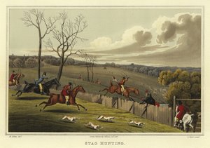 Chasse au cerf - Henry Thomas Alken