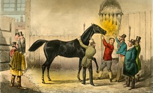 Le Baron mouille son Wet - Henry Thomas Alken