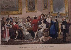 Le début; ou Première tentative au pinceau!!, de 