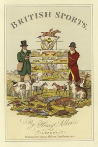 Page de titre de British Sports par Henry Alken