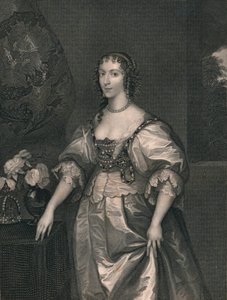 Henriette Marie, Reine de Charles Ier, début-milieu du 19e siècle - Henry Thomas Ryall