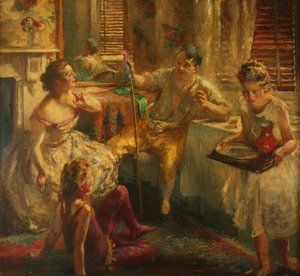 Comédiens ambulants - Henry Tonks