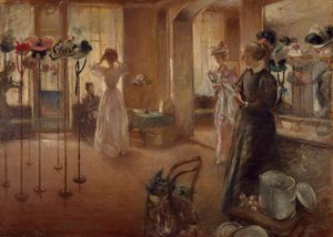 La boutique de chapeaux, 1892