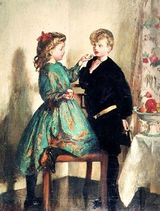 La tentation - Henry Tonks