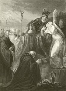 Saint Augustin devant Ethelbert - Henry Tresham