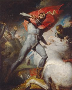 Le vœu du comte de Warwick avant la bataille de Towton - Henry Tresham