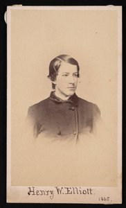 Portrait de Henry Wood Elliott 1846-1930, 1865 - Henry Ulke