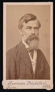 Portrait de Herman Henry Diebitsch - Henry Ulke