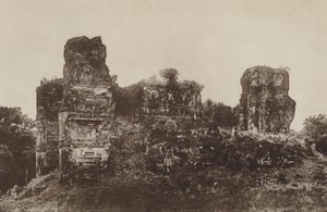 Villes en ruines de Ceylan : Jetawanarama, depuis le nord - Henry W. Cave