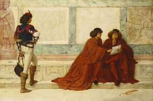 Dépêche de Trébizonde; "Une nouvelle est arrivée qui change leurs visages" - Shakespeare - Henry Wallis