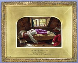 La mort de Chatterton, c.1856