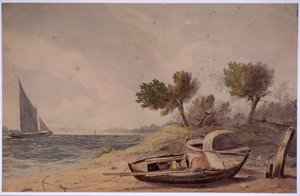 Près de Battersea, Londres, 1818 - Henry Walter