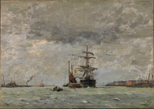 Entrée du port, 1890
