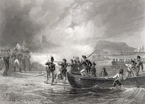 Tentative de la flotte française de débarquer à la Baie de Bantry, Cork en 1796